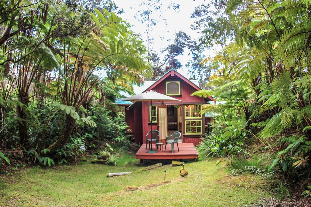 Ferny Hollow: Romantic Rainforest Cottage โวลคาโน ภายนอก รูปภาพ
