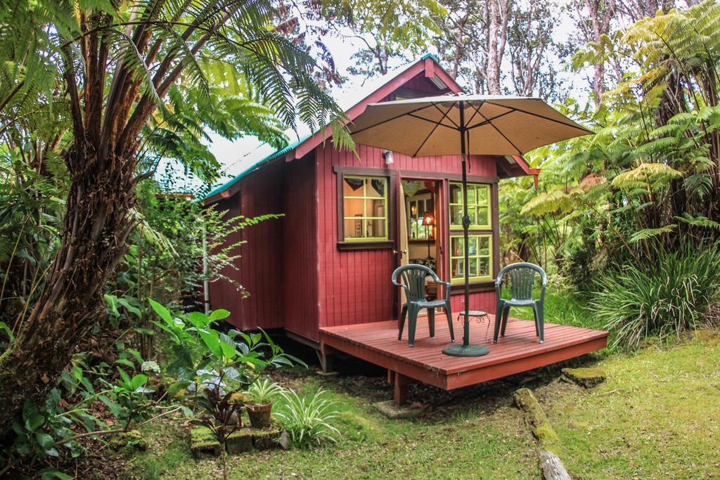 Ferny Hollow: Romantic Rainforest Cottage โวลคาโน ภายนอก รูปภาพ
